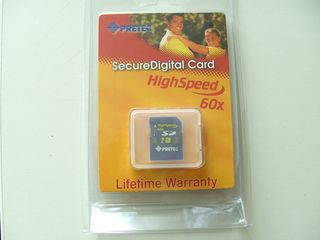 Pretec 2GB SD card 60x HiSpeed - Malávelká SD karta pro všechny