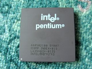 Pentium1 - zepĂ¸edu